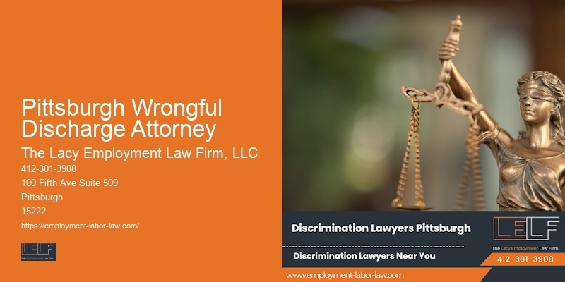 Pittsburgh Wrongful Discharge Attorney