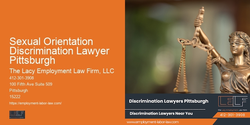 Sexual Orientation Discrimination Lawyer Pittsburgh