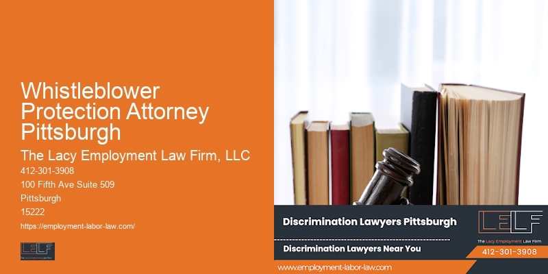 Whistleblower Protection Attorney Pittsburgh