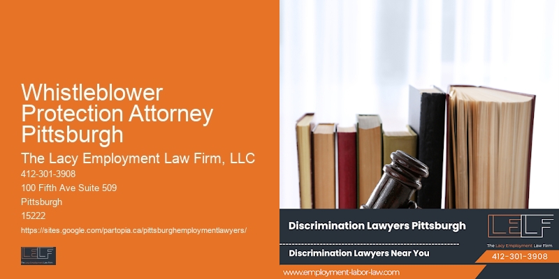 Whistleblower Protection Attorney Pittsburgh