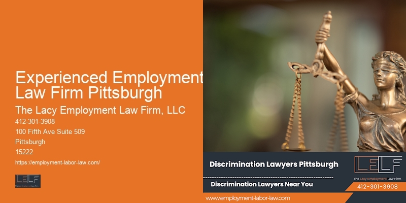 Experienced Employment Law Firm Pittsburgh