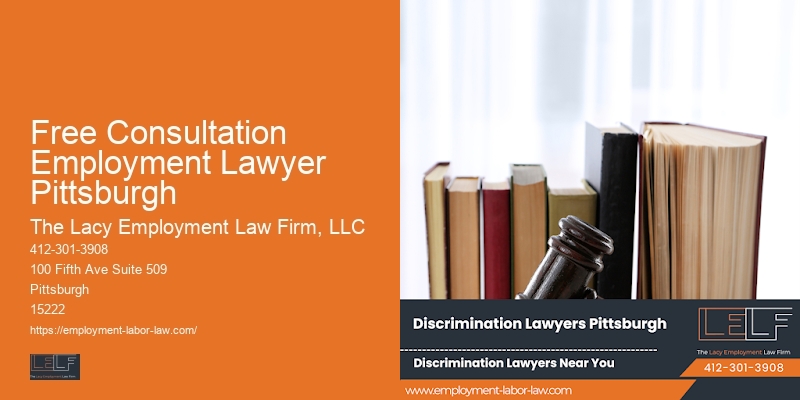 Free Consultation Employment Lawyer Pittsburgh