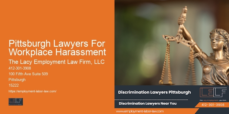 Pittsburgh Lawyers For Workplace Harassment
