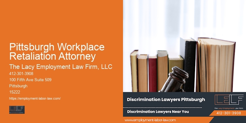 Pittsburgh Workplace Retaliation Attorney