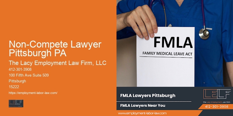 Non-Compete Lawyer Pittsburgh PA