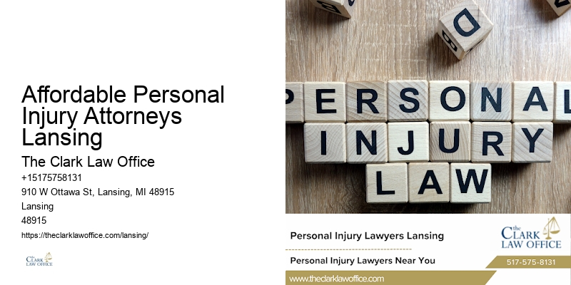 Affordable Personal Injury Attorneys Lansing
