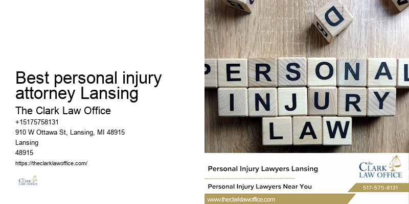 Best personal injury attorney Lansing