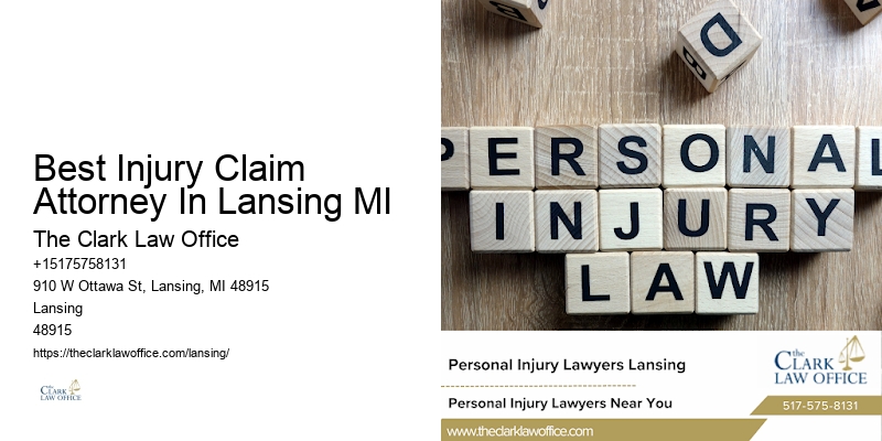 Best Injury Claim Attorney In Lansing MI