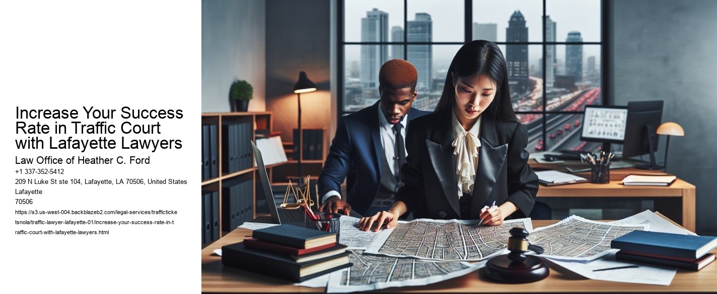 Increase Your Success Rate in Traffic Court with Lafayette Lawyers