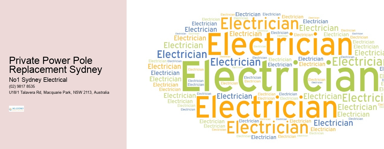 Private Power Pole Replacement Sydney