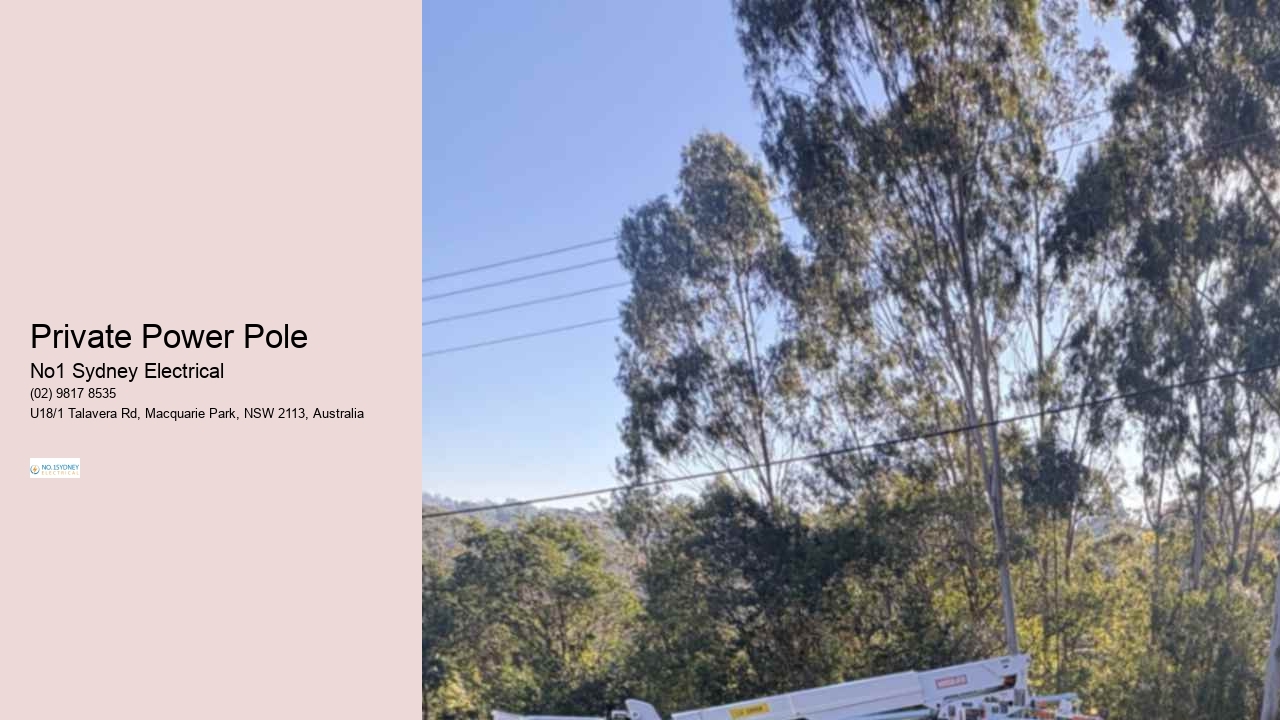 Private Power Pole