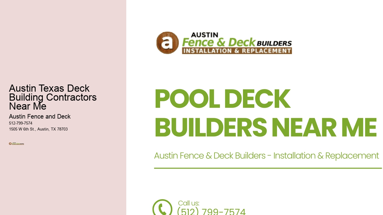 Austin Texas Deck Building Contractors Near Me