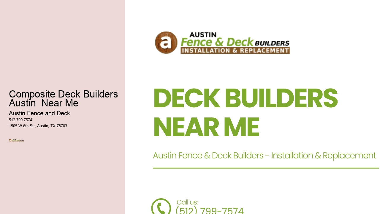 Composite Deck Builders Austin  Near Me 