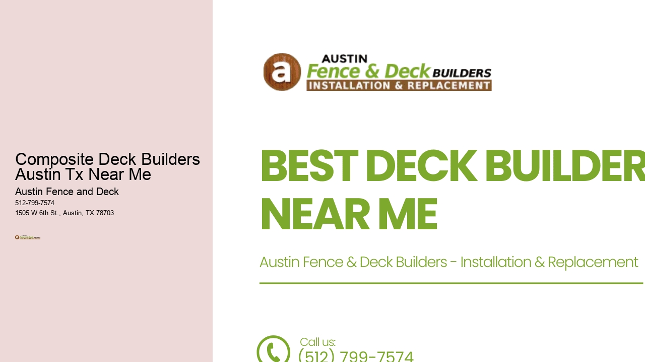 Composite Deck Builders Austin Tx Near Me 