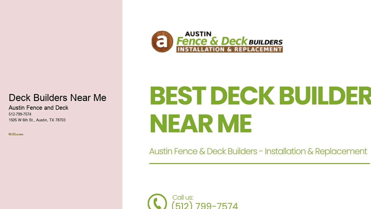 Deck Builders Near Me