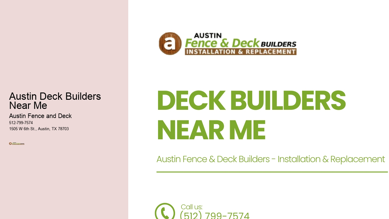 Austin Deck Builders Near Me 