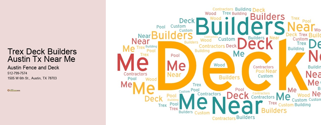 Trex Deck Builders Austin Tx Near Me 