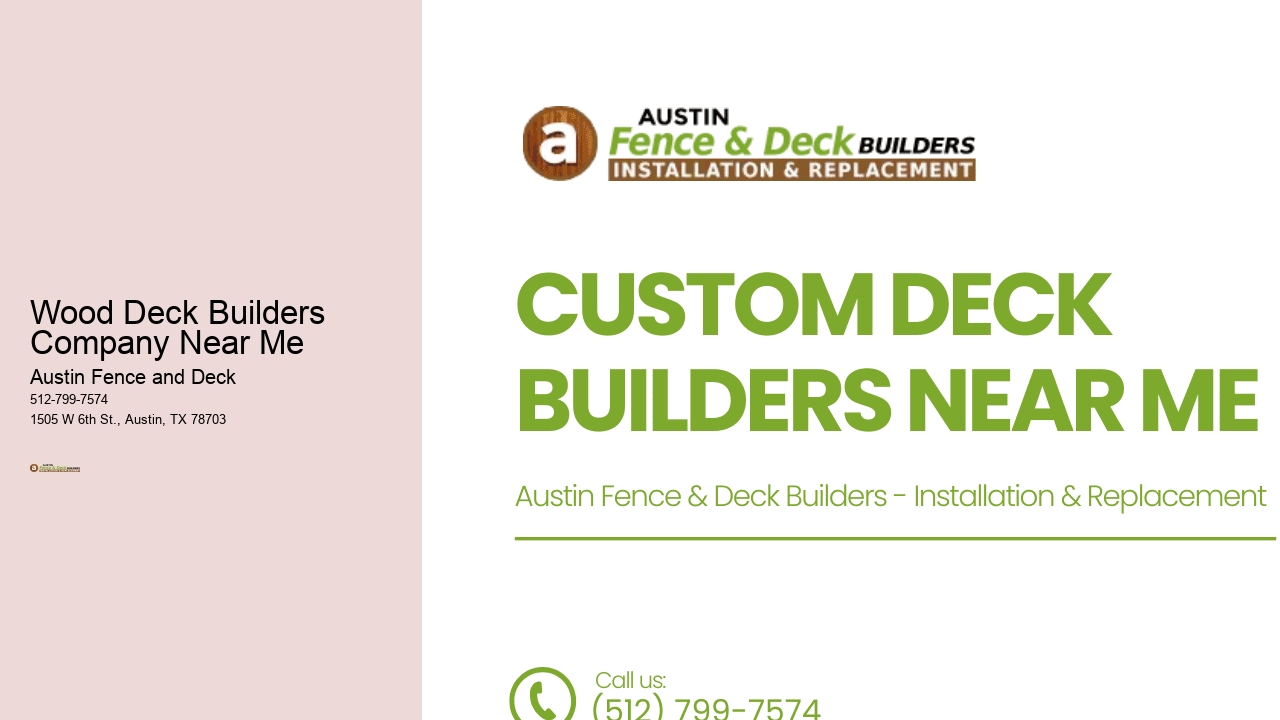 Wood Deck Builders Company Near Me 