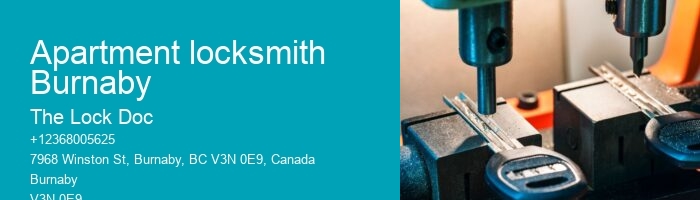 Apartment locksmith Burnaby