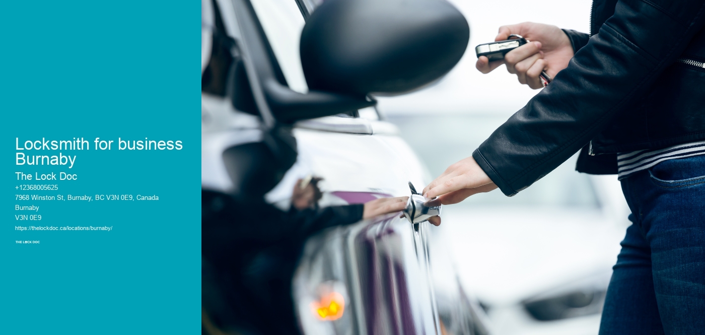 Locksmith for business Burnaby