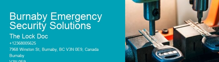 Burnaby Emergency Security Solutions