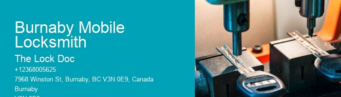 Burnaby Mobile Locksmith