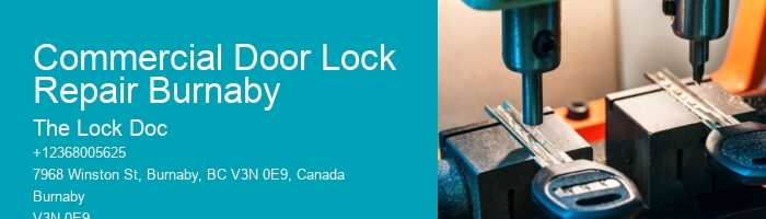 Commercial Door Lock Repair Burnaby