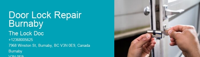 Door Lock Repair Burnaby