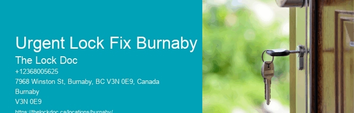 Urgent Lock Fix Burnaby