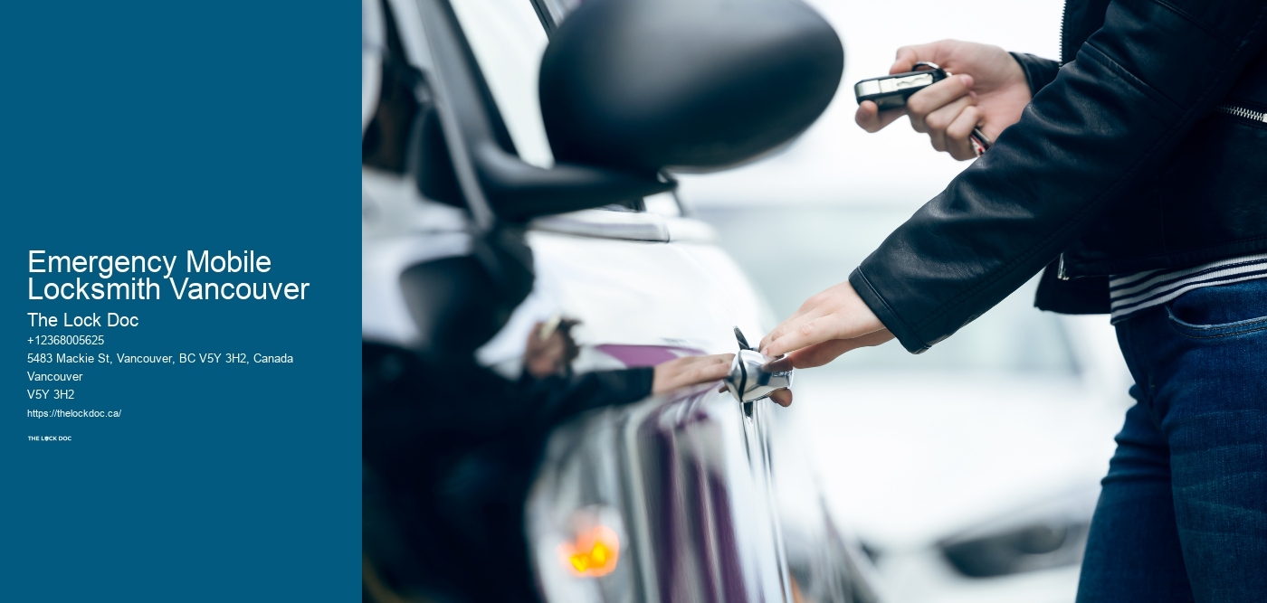 Emergency Mobile Locksmith Vancouver