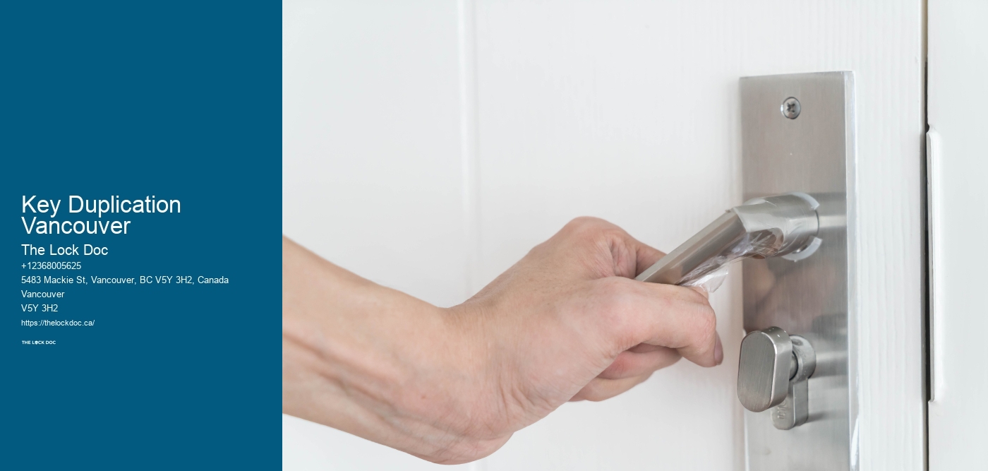 Key Duplication Vancouver