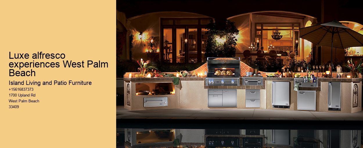 Luxe alfresco experiences West Palm Beach