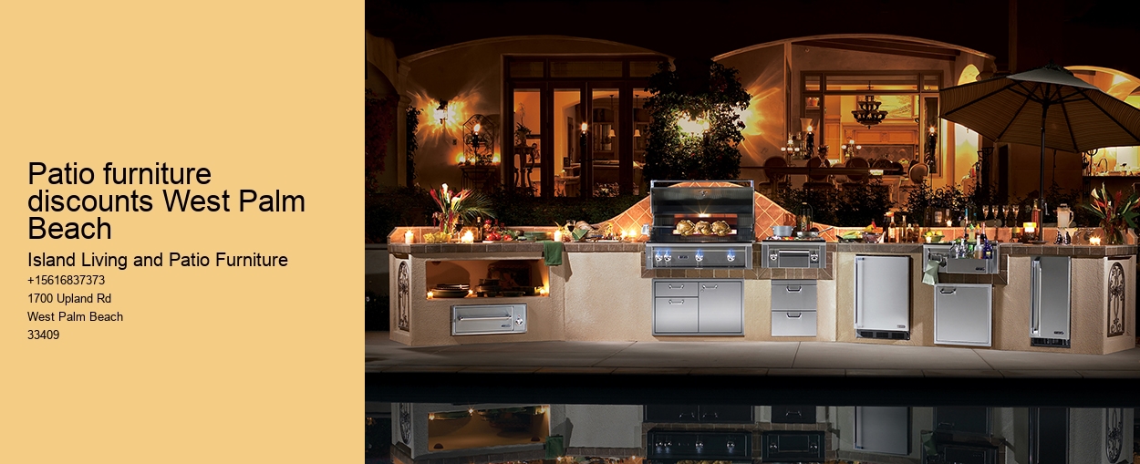 Patio furniture discounts West Palm Beach