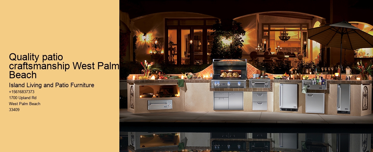 Quality patio craftsmanship West Palm Beach
