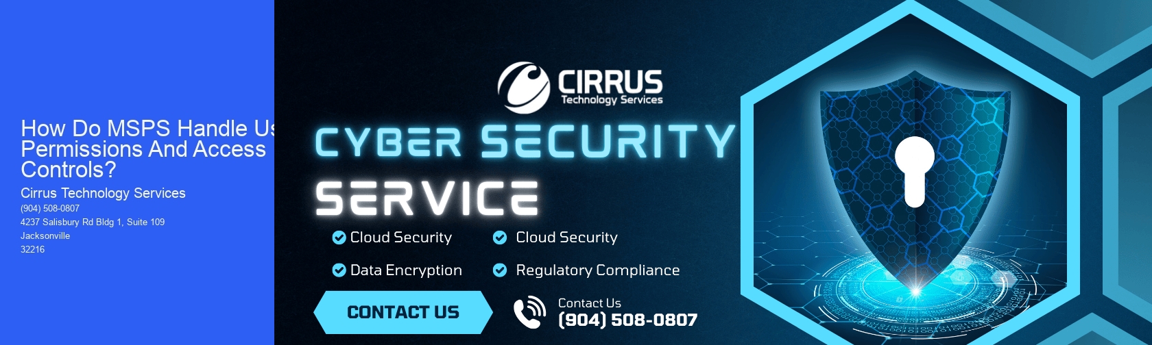 How Do MSPS Handle User Permissions And Access Controls?