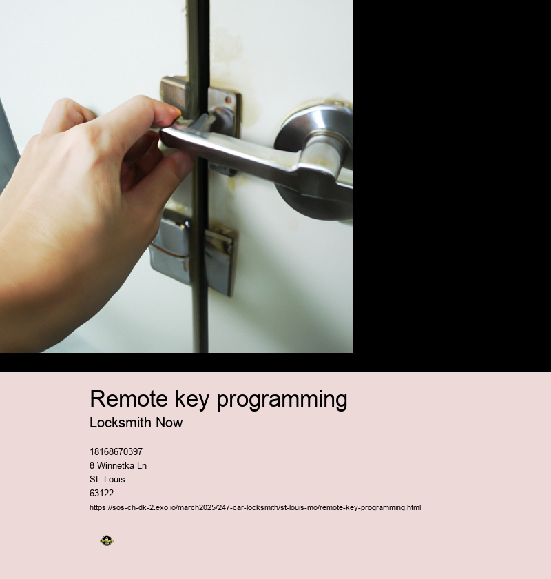 Remote key programming