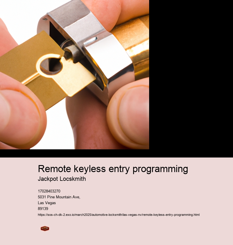 Tools Needed for Remote Keyless Entry Programming