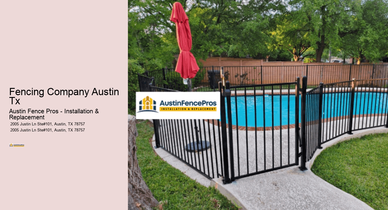 Fencing Company Austin Tx 