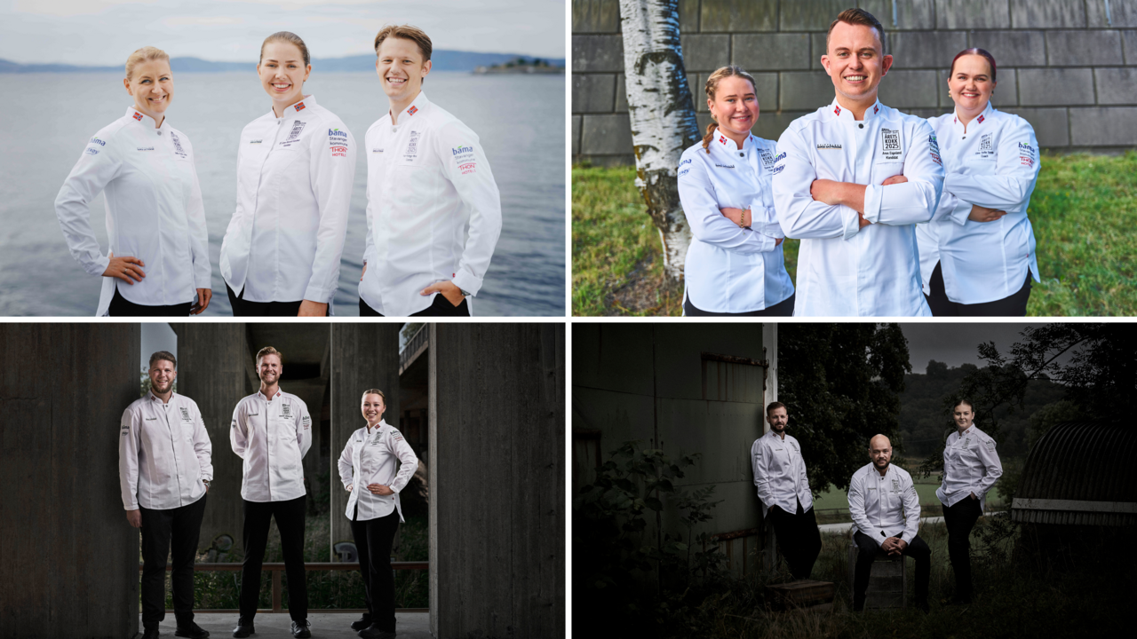 Dette er Årets kokk-teamene