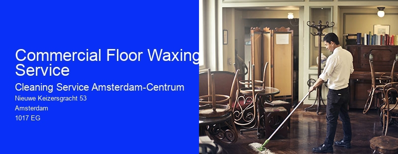 Commercial Floor Waxing Service