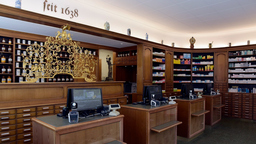 Goldene Engel Apotheke, Apotheke in Basel