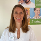 Ms St-Gelais, dental hygienist in Lausanne