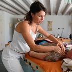 Ms Delcey, Ayurveda massage therapist in Veyrier