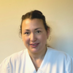 Ms Lorente, dental hygienist in Martigny