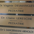 Dr.ssa Claire Hélène Leresche Vuille-Bille, pediatra a Ginevra
