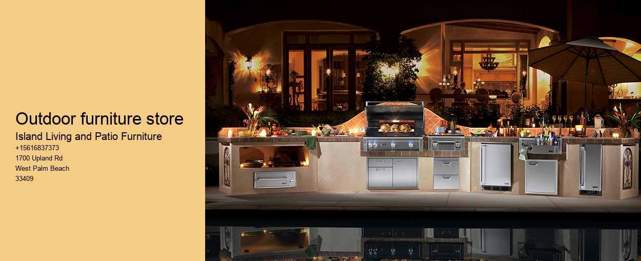 outdoor furniture store