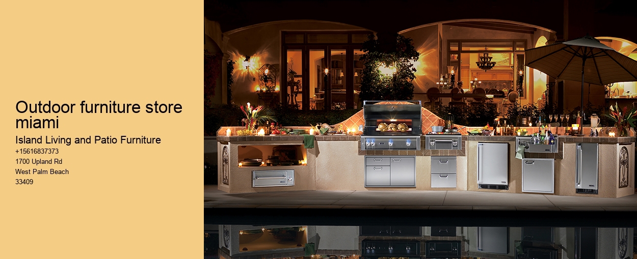 outdoor furniture store miami