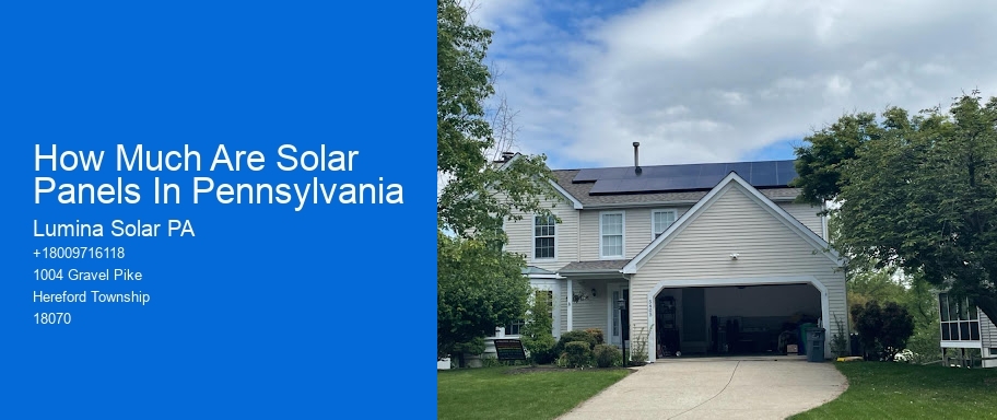 How Much Are Solar Panels In Pennsylvania