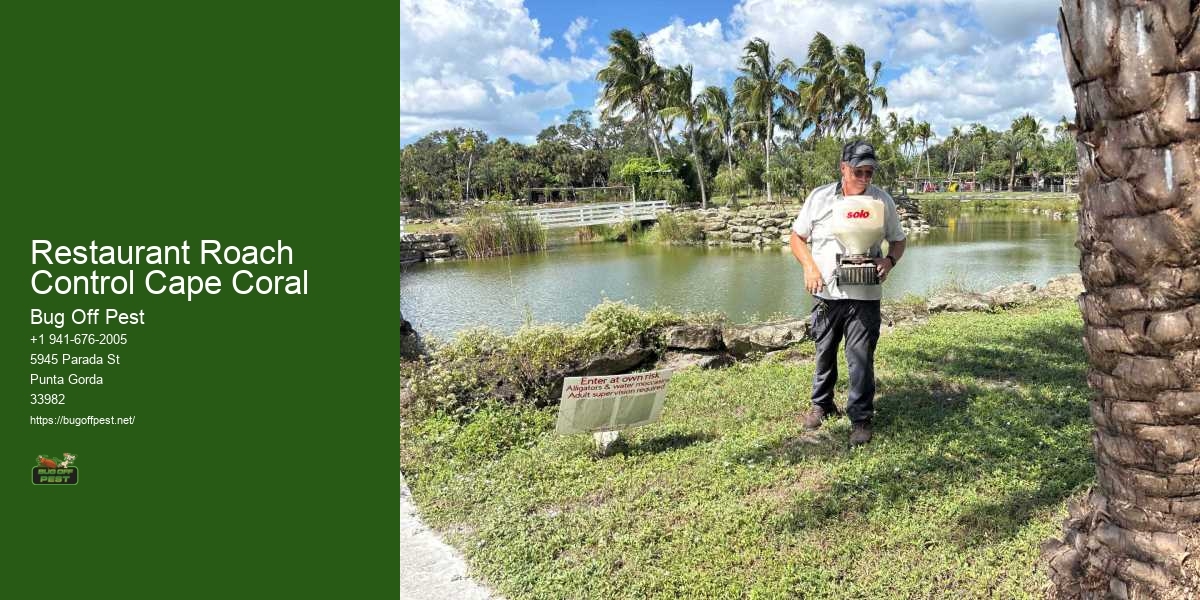 Restaurant Roach Control Cape Coral