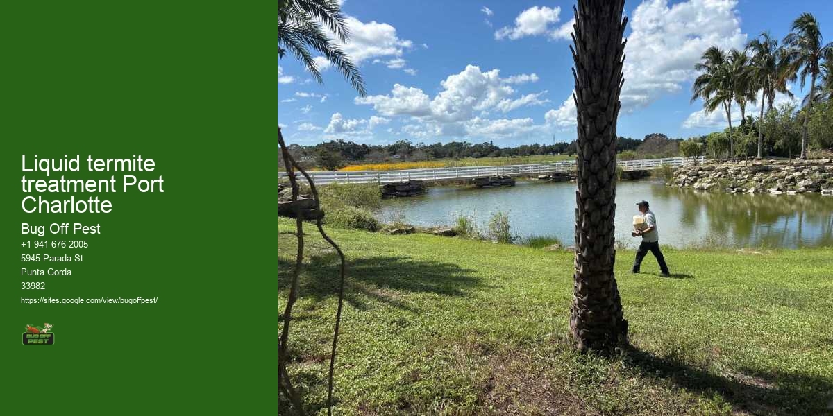 Liquid termite treatment Port Charlotte